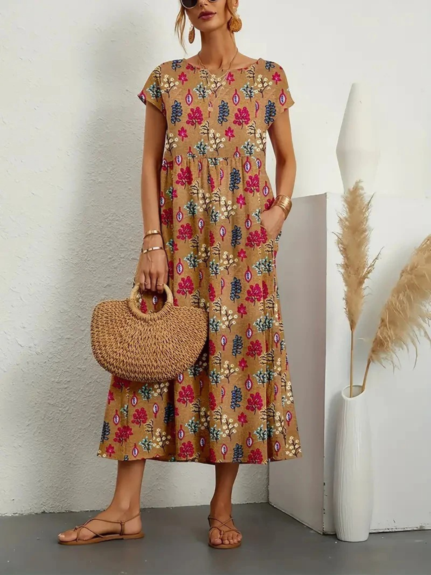 Vestido Verão Vivella Virginia Soltinho de Algodão