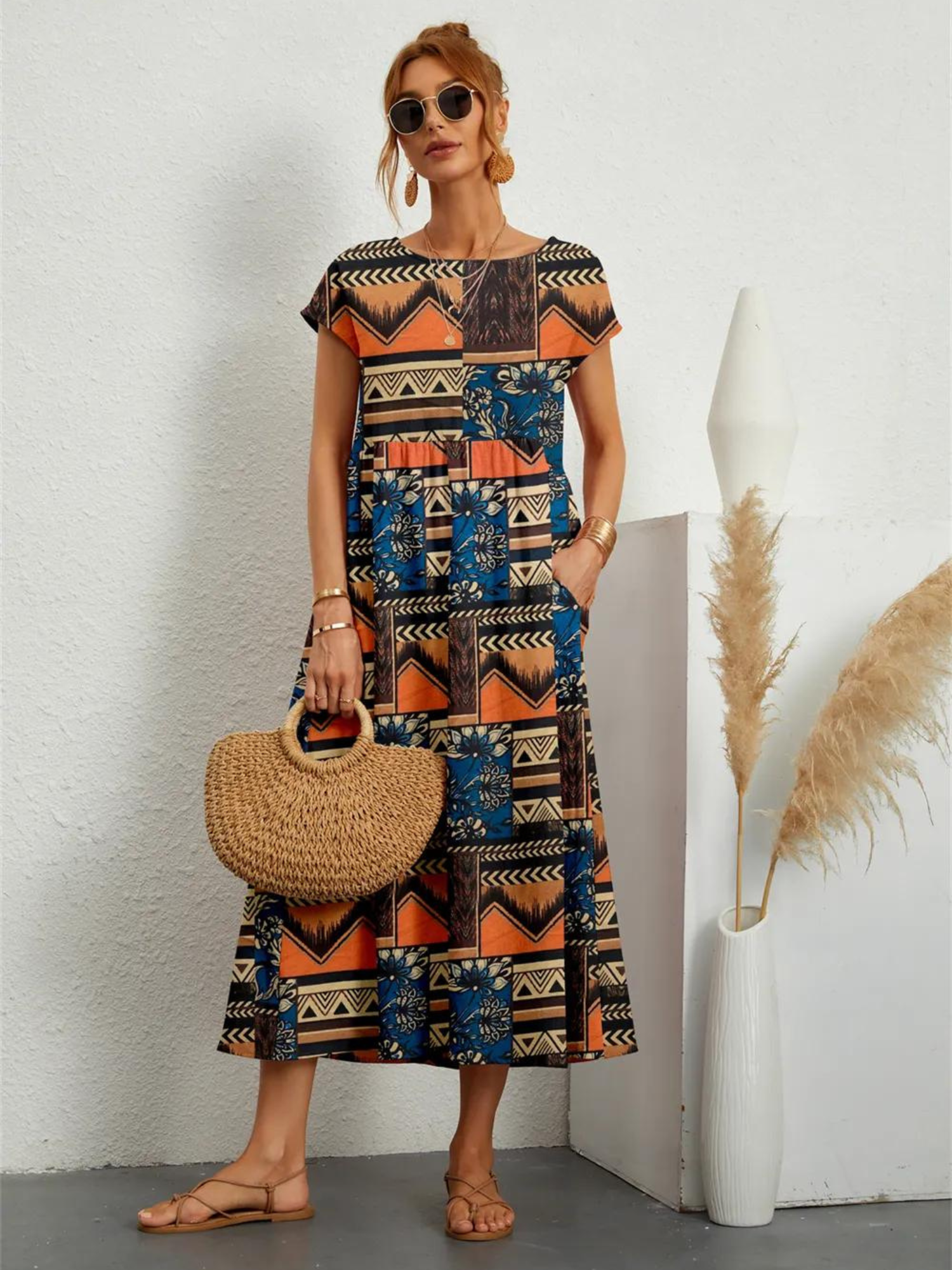 Vestido Verão Vivella Virginia Soltinho de Algodão
