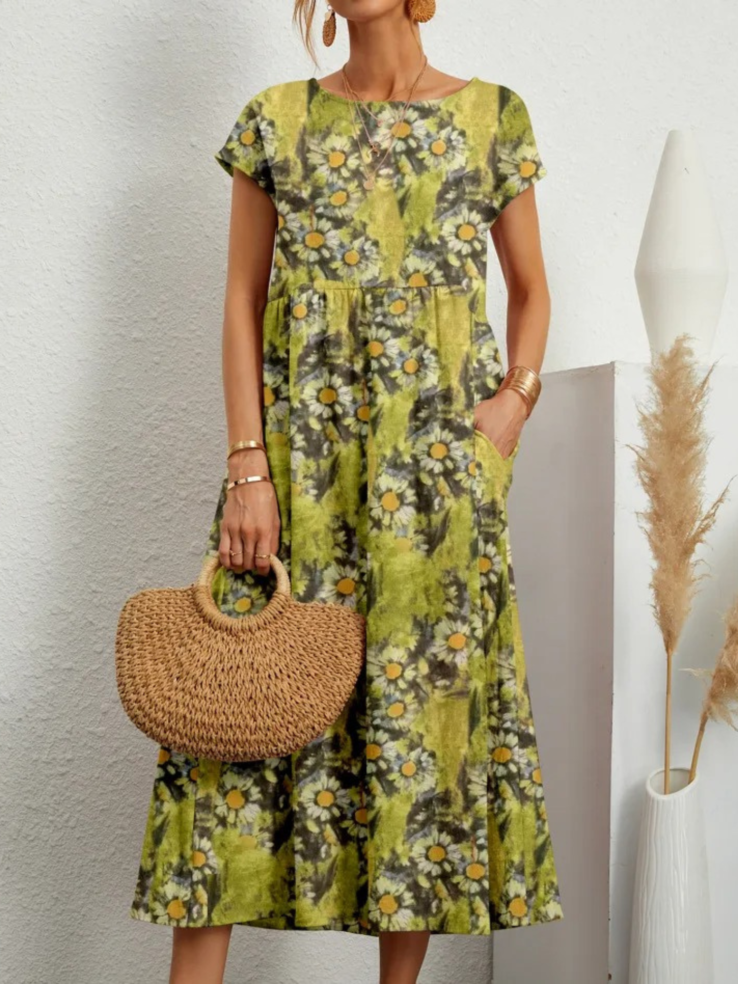 Vestido Verão Vivella Virginia Soltinho de Algodão