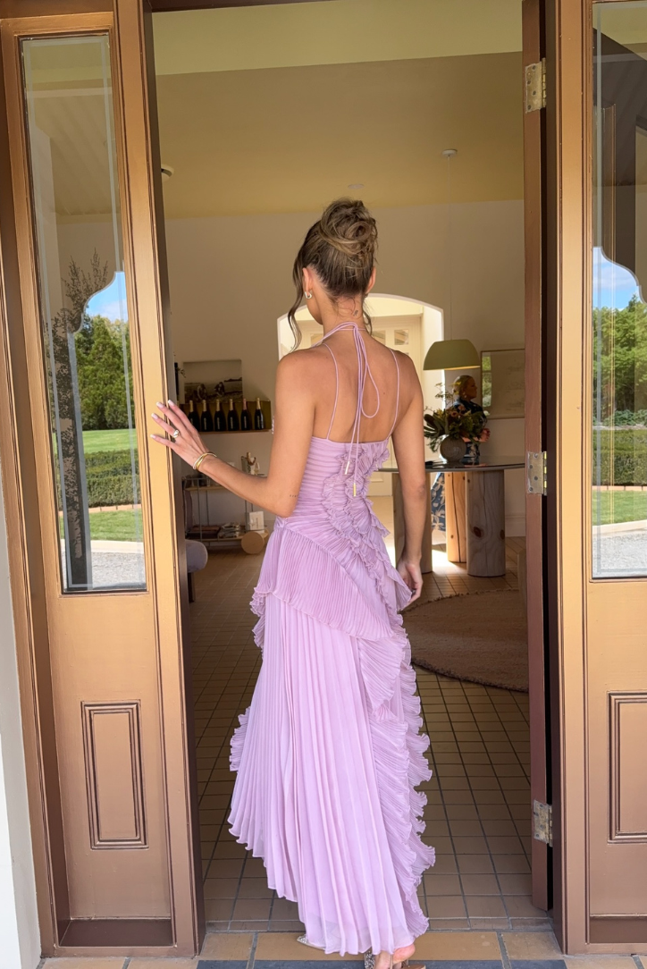 Vestido Assimétrico Tendência Vivella Lilac