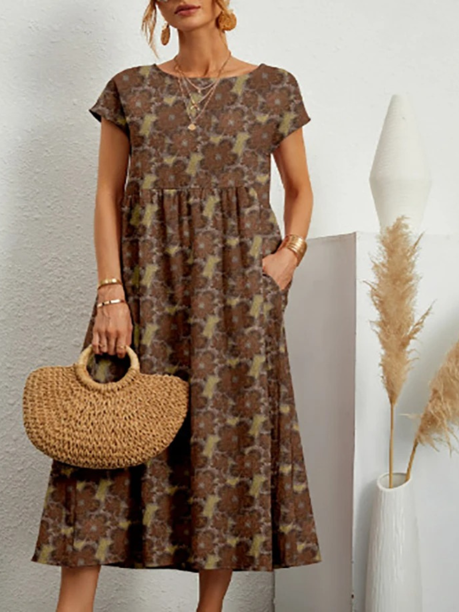 Vestido Verão Vivella Virginia Soltinho de Algodão