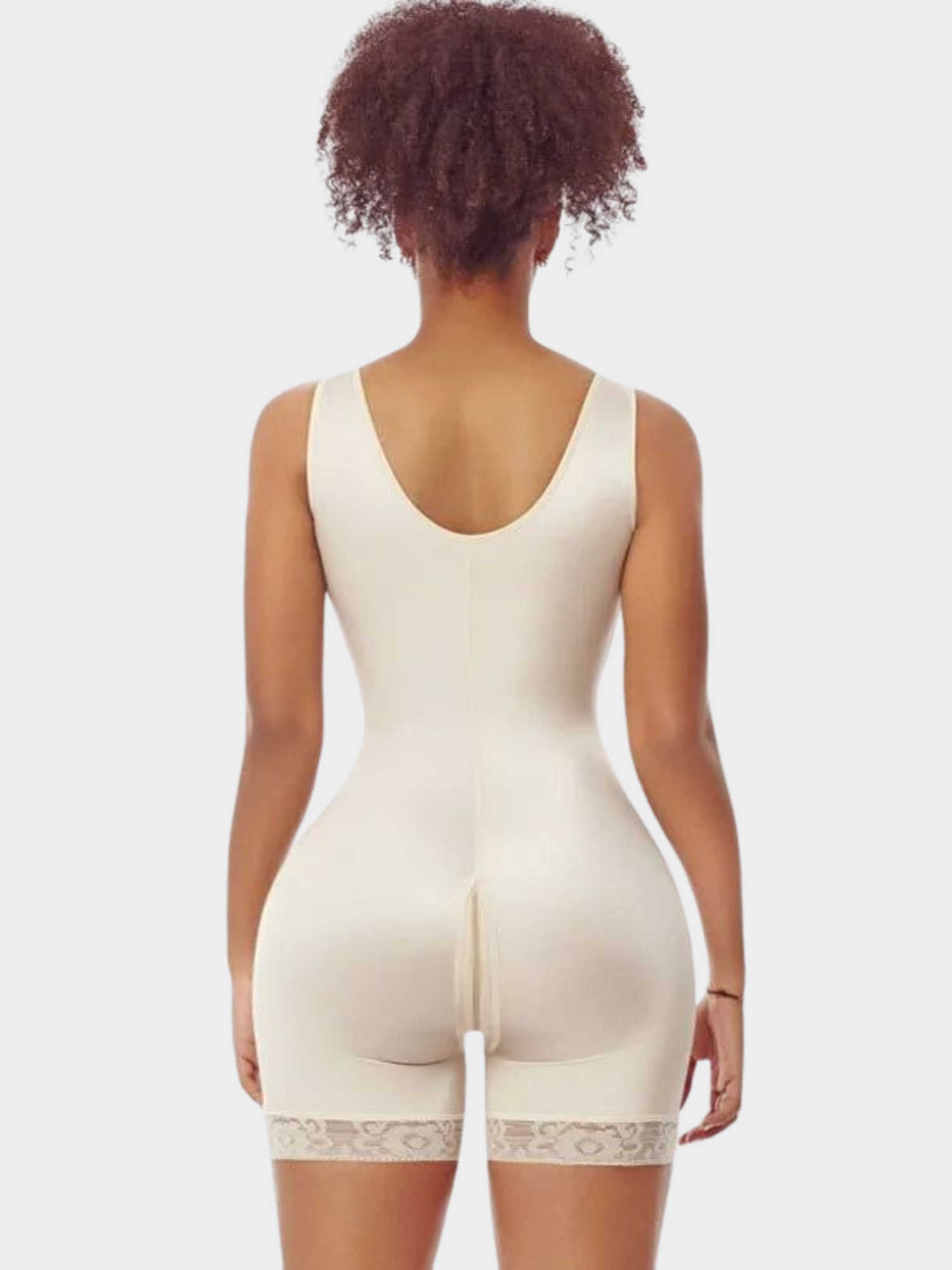 Cinta Modeladora de Alta Compressão com Zíper e Empina Bumbum sem Costura Vivella