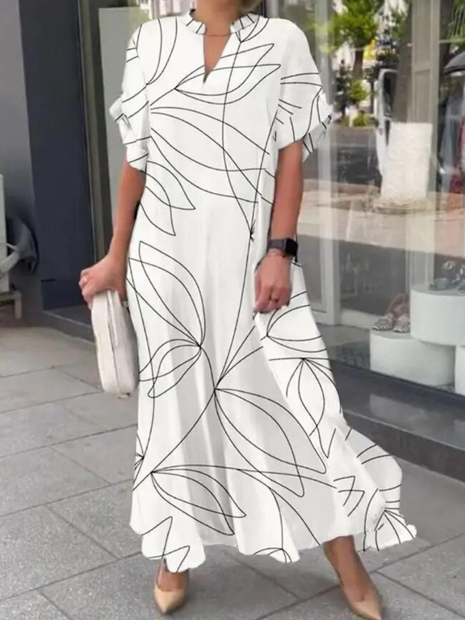 Vestido Vivella Silvana Max Elegância Verão