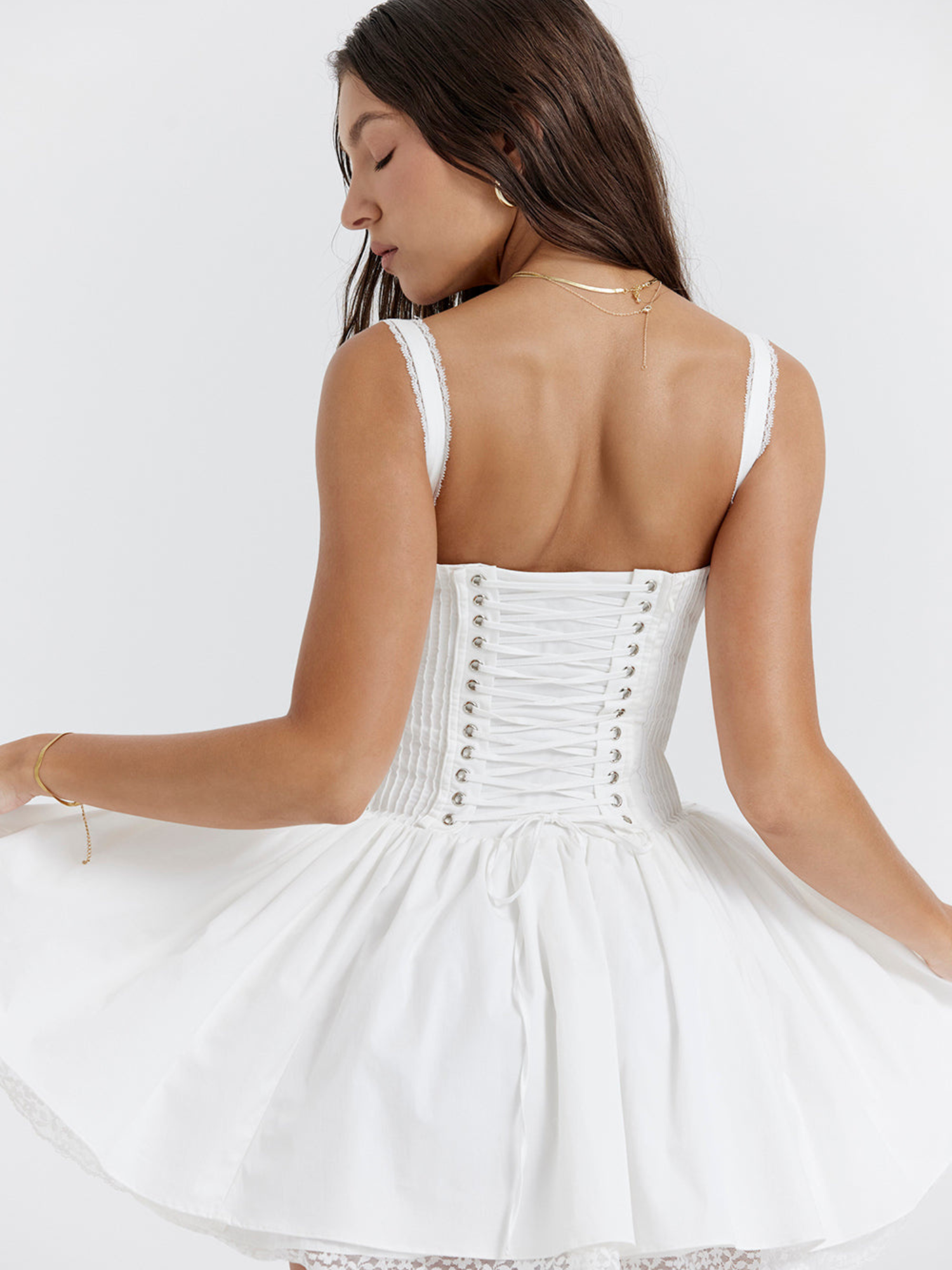 Vestido Curto Bustier Bela Vivella - GOLDEN ERA