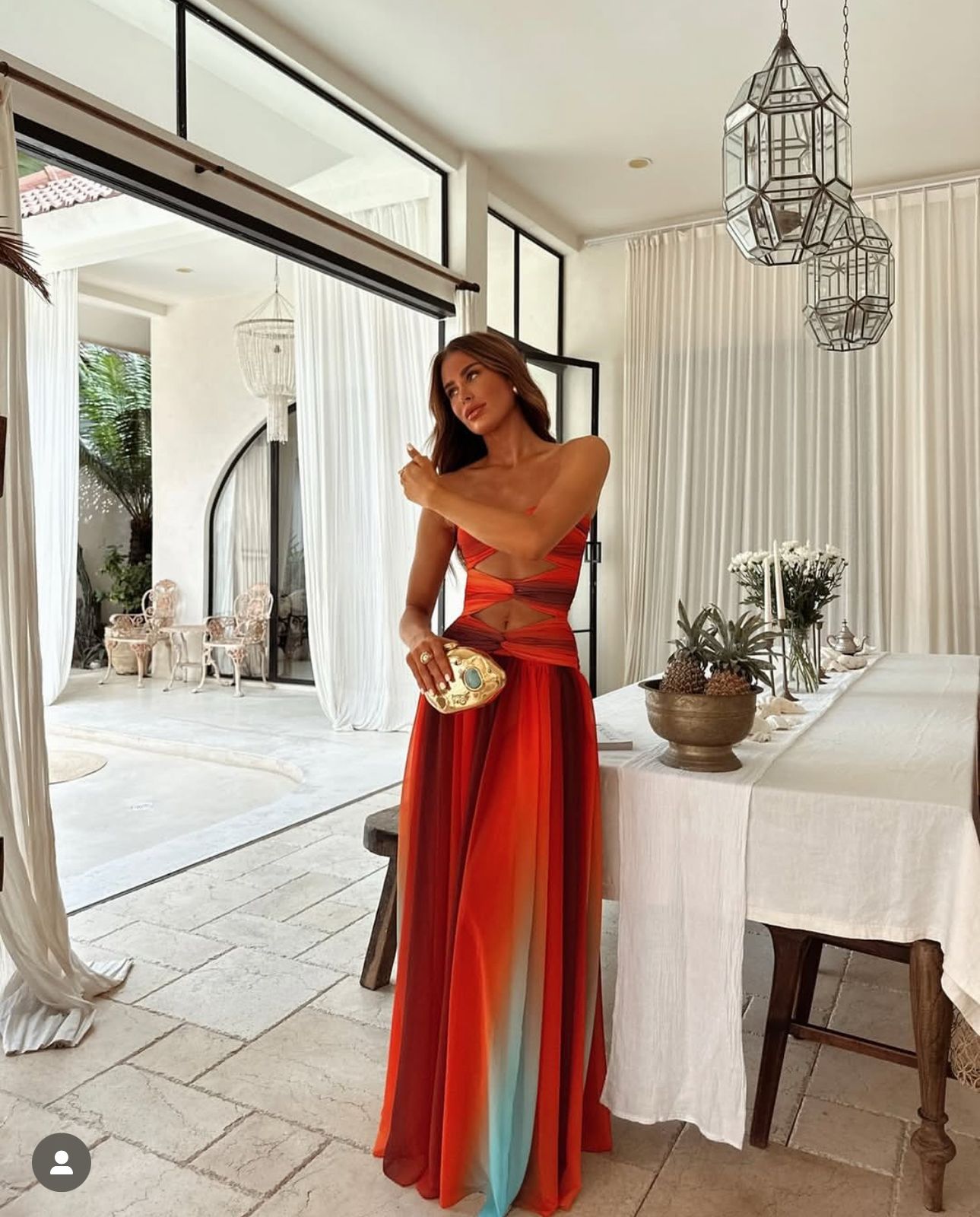 Vestido Longo Sem Alças Vivella Amsterdã - OASIS