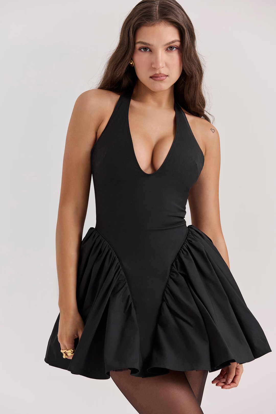 Vestido Curto Modelador Preto Vivella Valentina - GOLDEN ERA