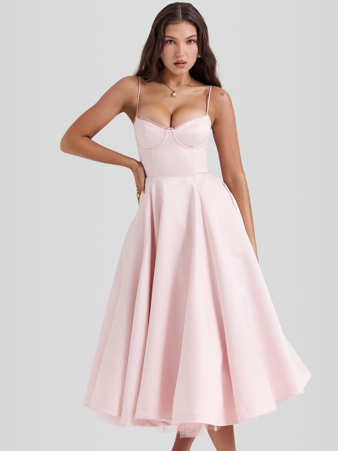 Vestido Midi Vivella Chloe - GOLDEN ERA