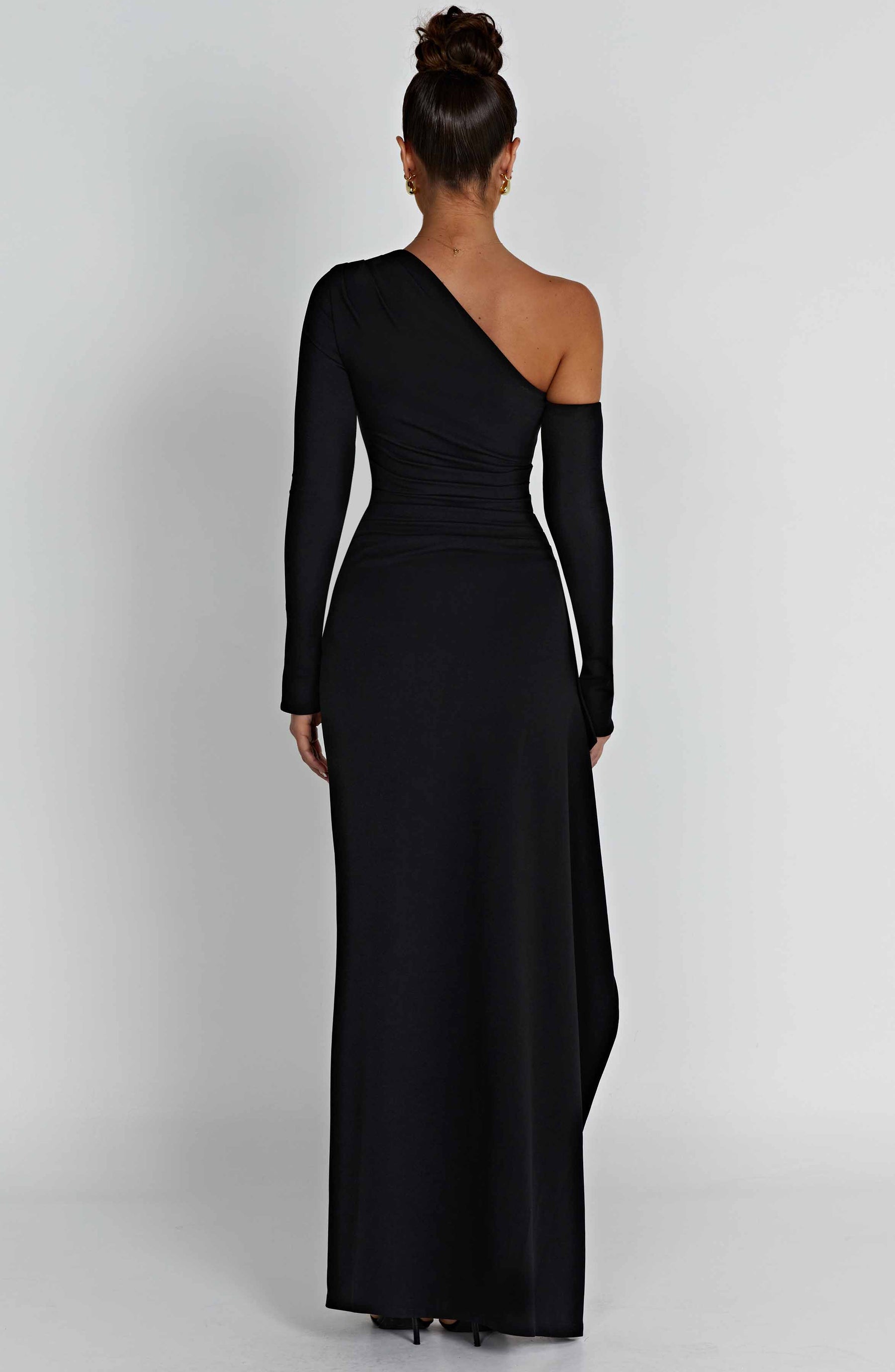 Vestido Longo com Fenda Vivella Abrielle