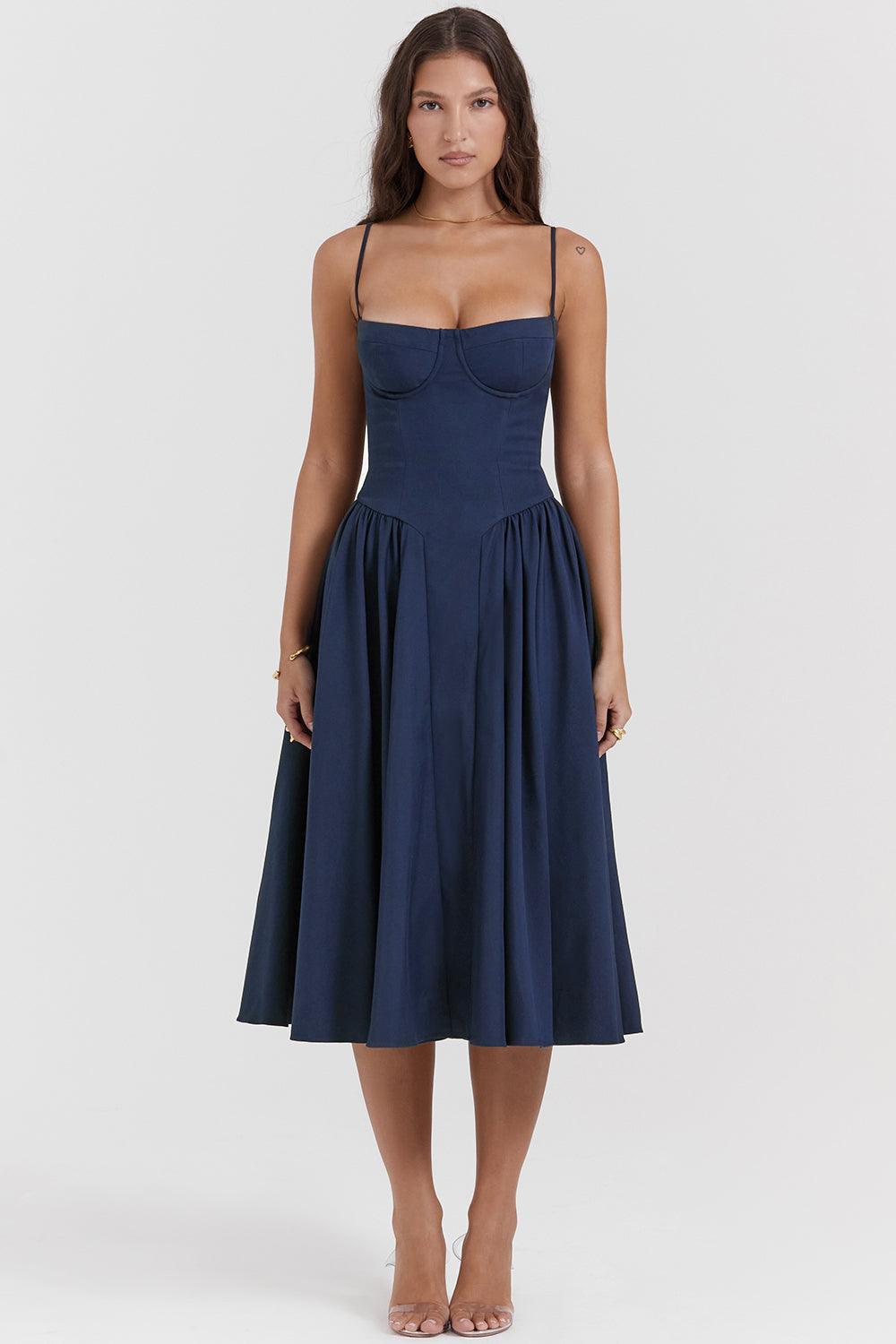 Vestido Midi Bustier Vivella Anne - GOLDEN ERA