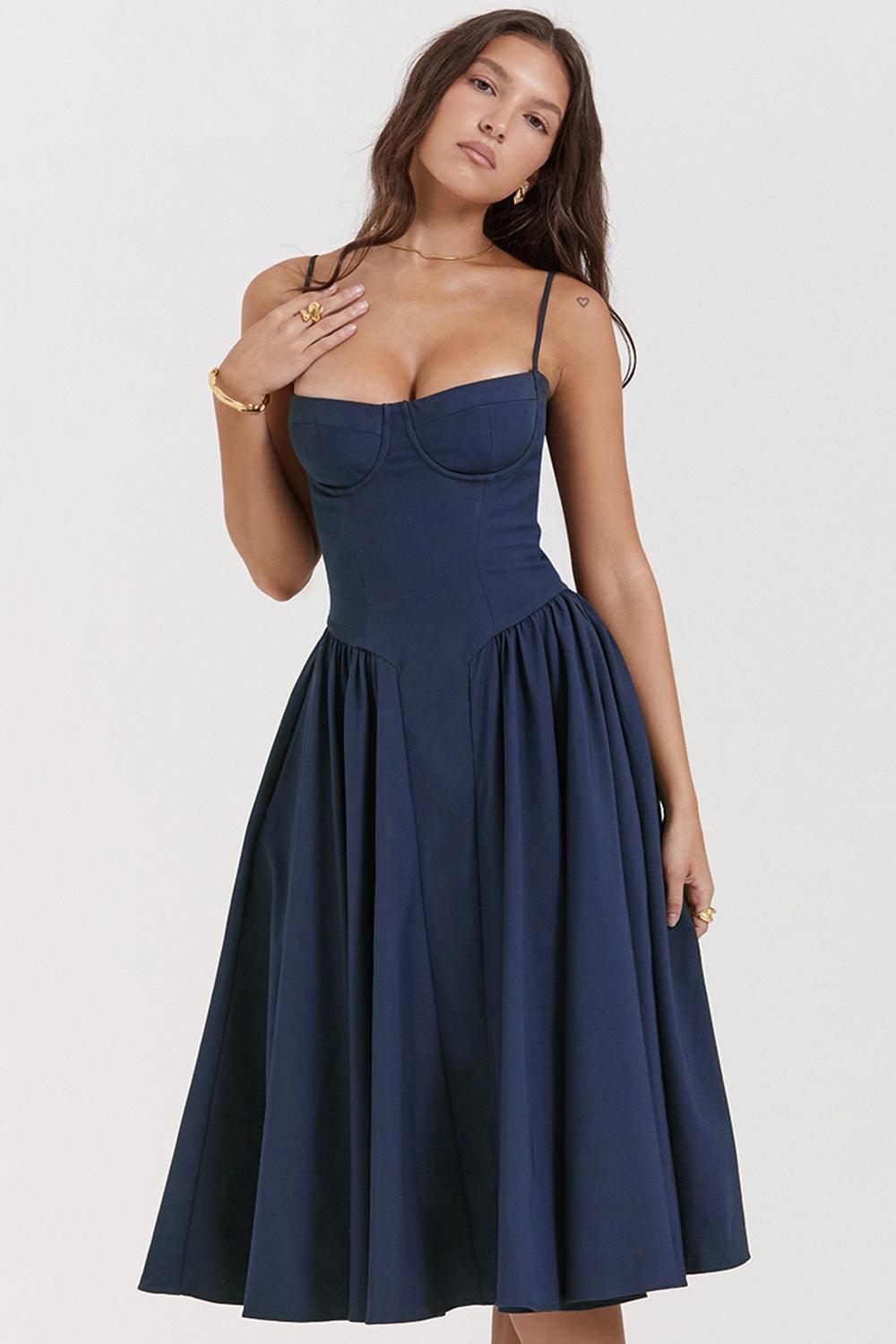 Vestido Midi Bustier Vivella Anne - GOLDEN ERA