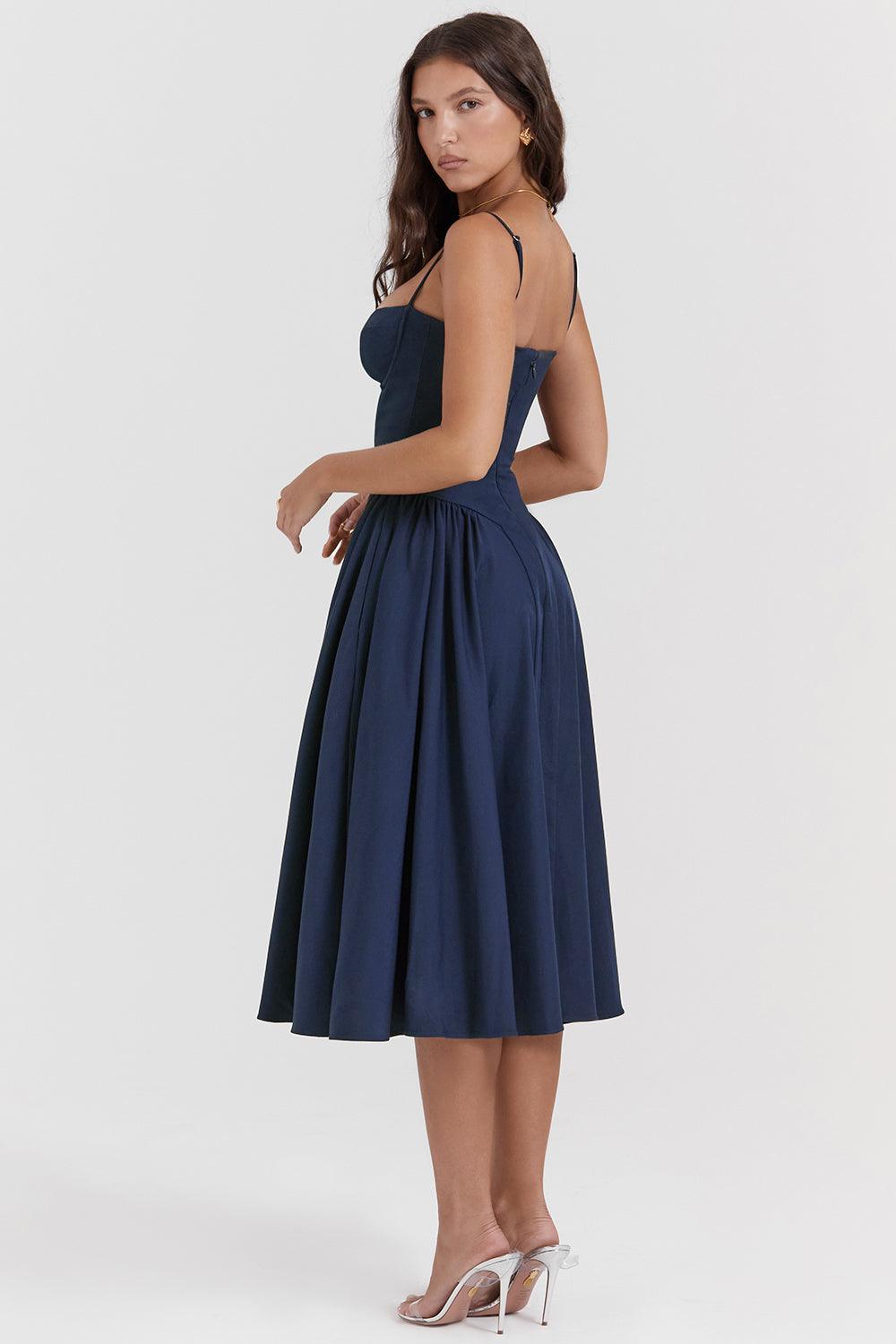 Vestido Midi Bustier Vivella Anne - GOLDEN ERA