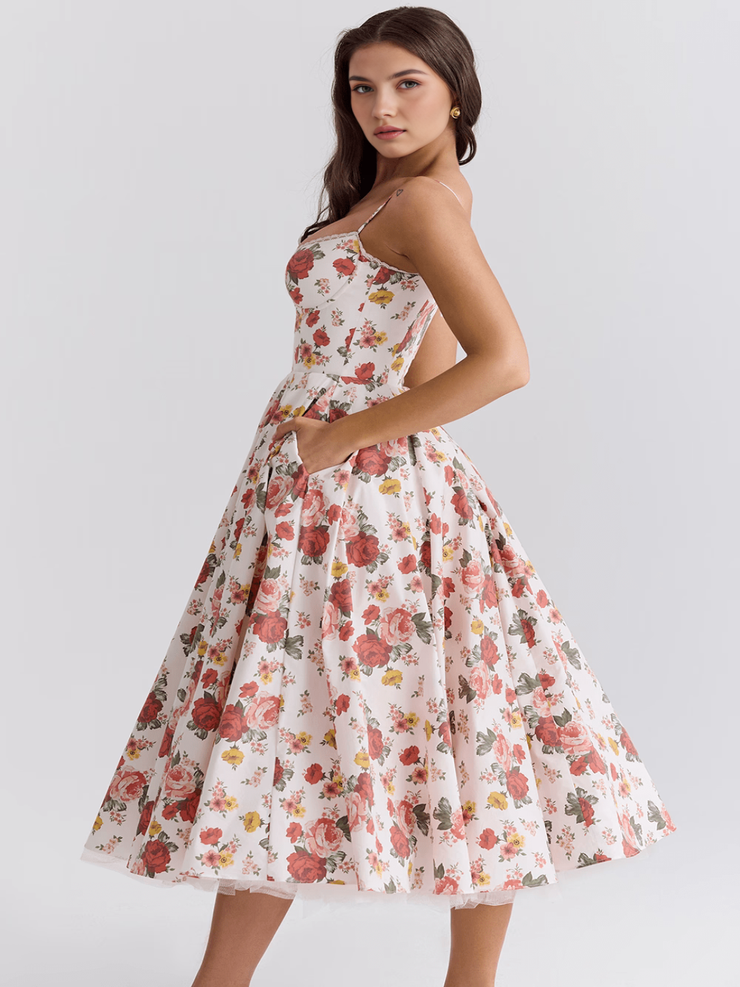 Vestido Midi Vivella Chloe - GOLDEN ERA