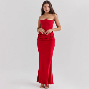 Vestido Longo Modelador Corselet Vivella La Noche - GOLDEN ERA