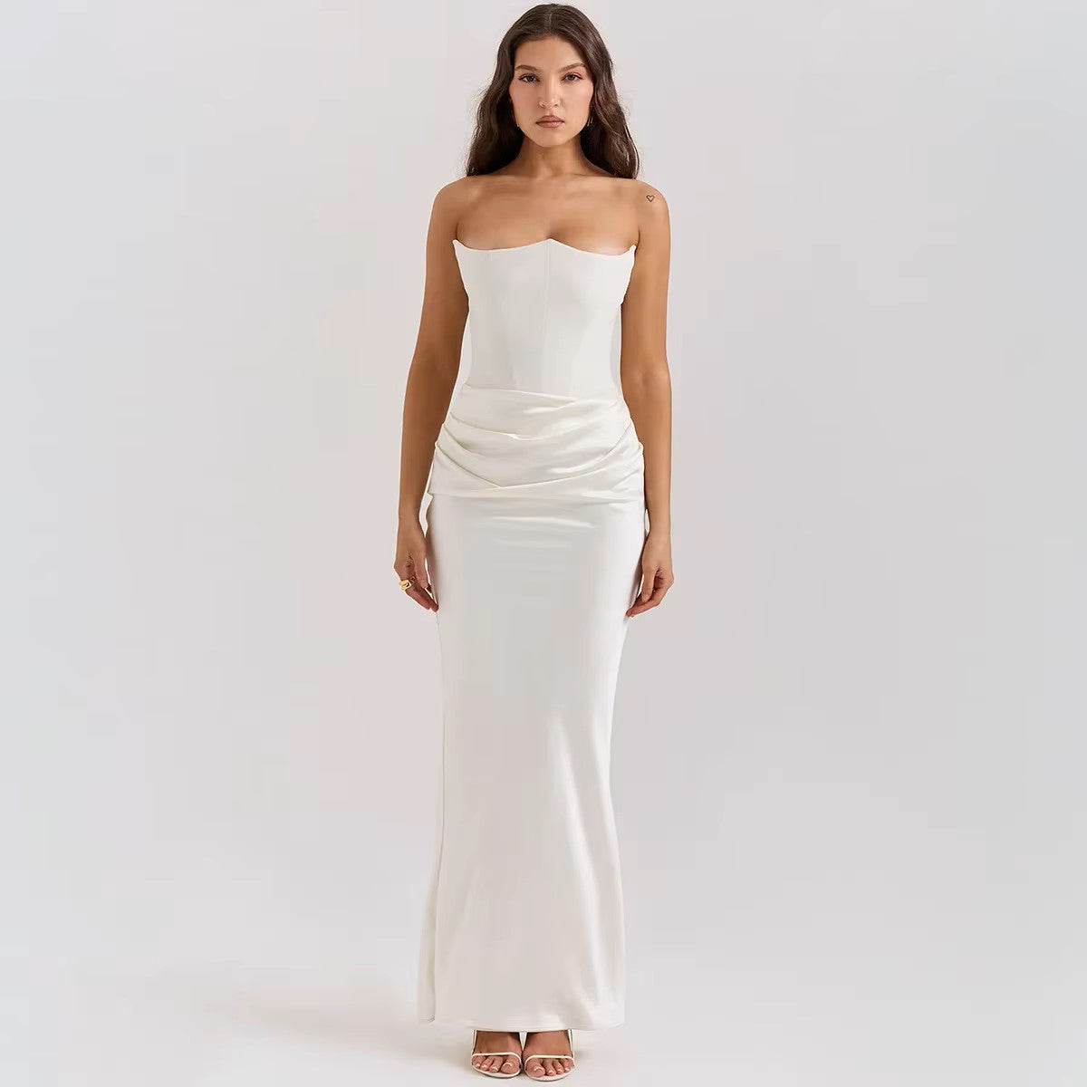 Vestido Longo Modelador Corselet Vivella La Noche - GOLDEN ERA