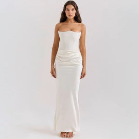 Vestido Longo Modelador Corselet Vivella La Noche - GOLDEN ERA
