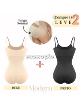 Body Modelador Suit Shape Slim Vivella (Compre 1 leve 2)