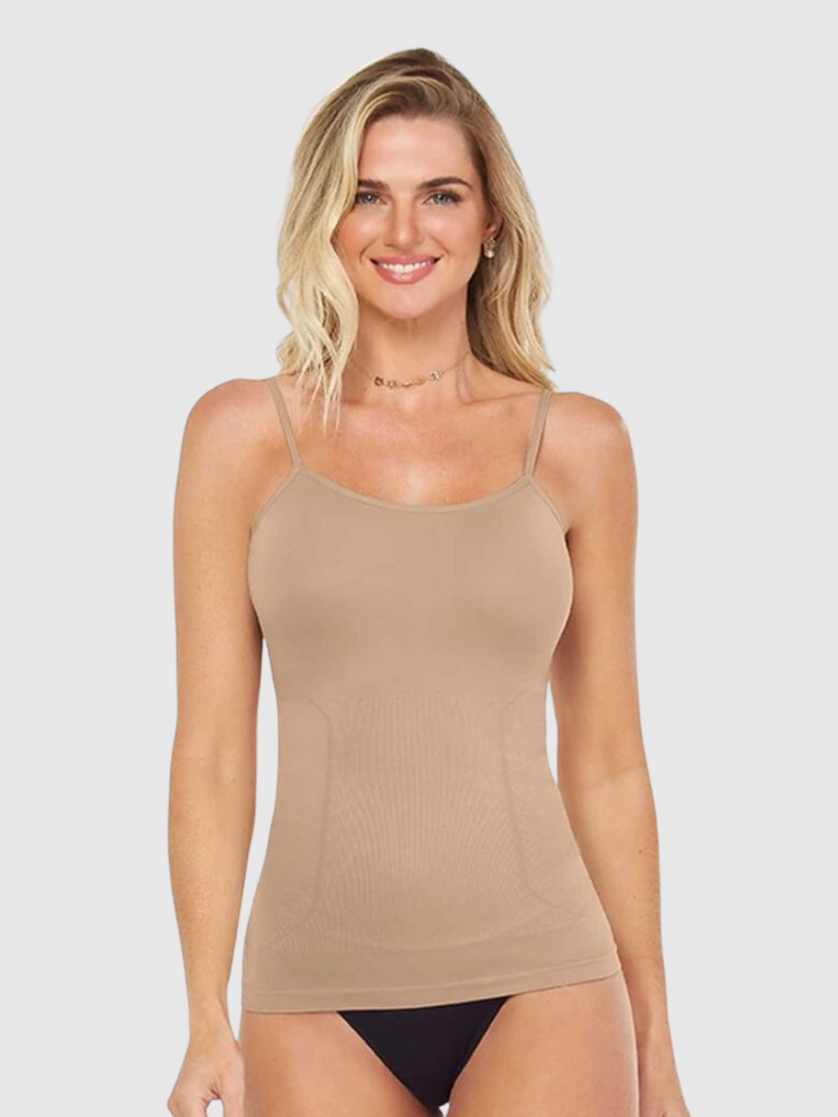 Regata Modeladora Suit Shirt Com Compressão Vivella