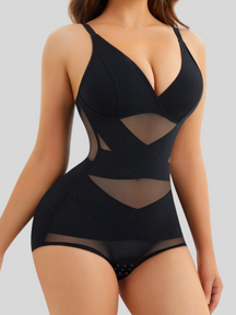 Body Suit Modelador Compressão em X Vivella
