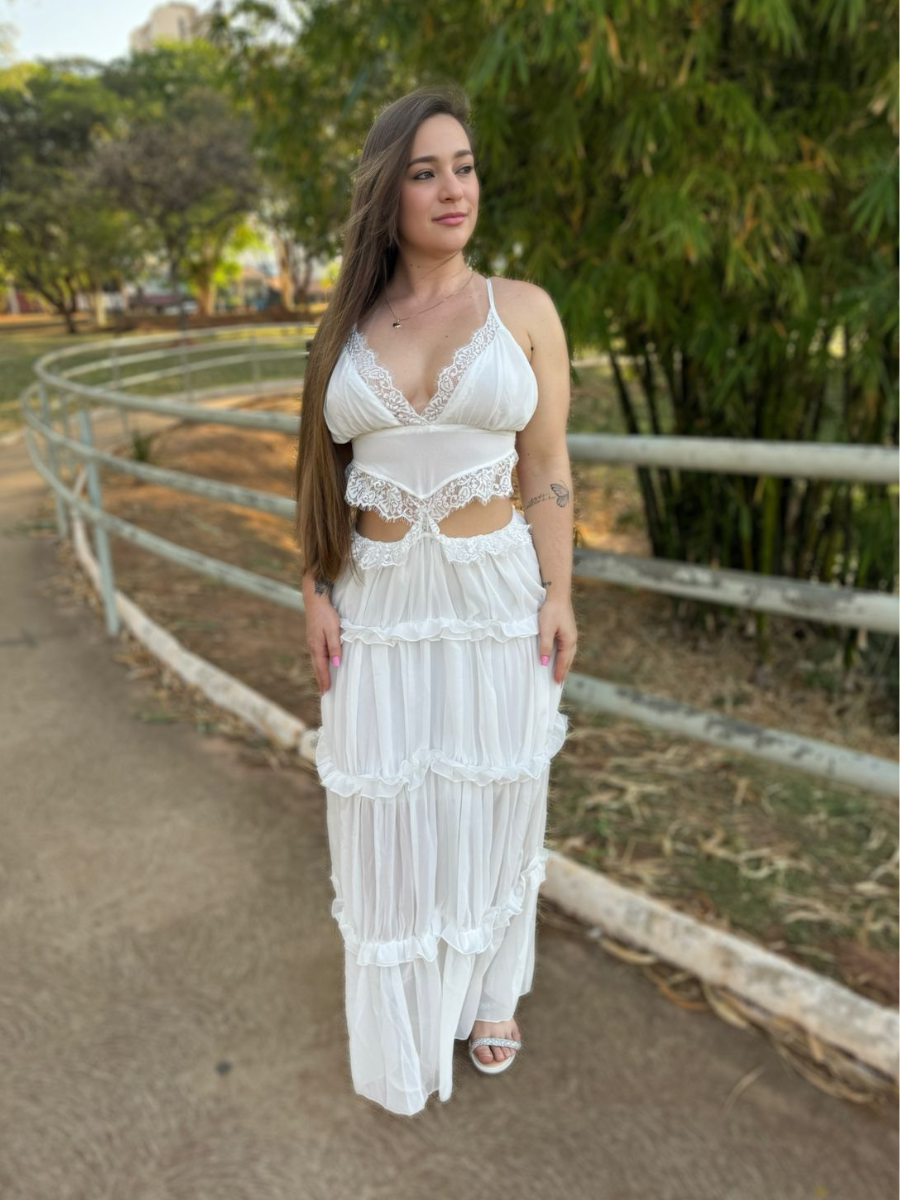 Vestido Yris - 3 tipos de tecido PREMIUM Vivella Vivella