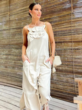 Vestido de Verão Longo Vivella Maldivas com Flor