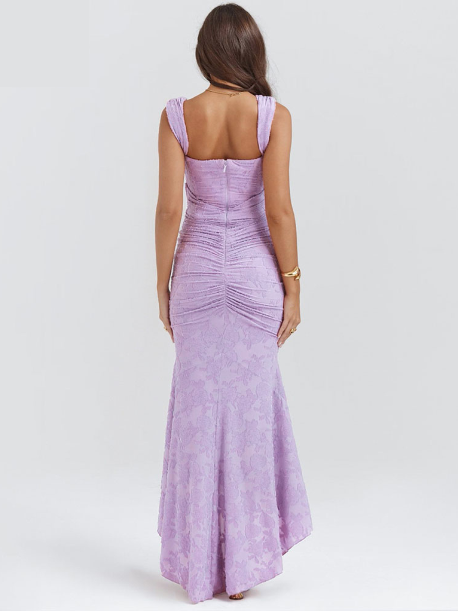 Vestido Longo Modelador Corselet Vivella Jasmine com Empina Bumbum - GOLDEN ERA