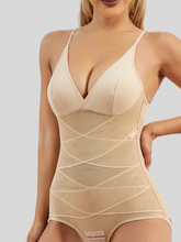 Body Suit Modelador Compressão em X Vivella
