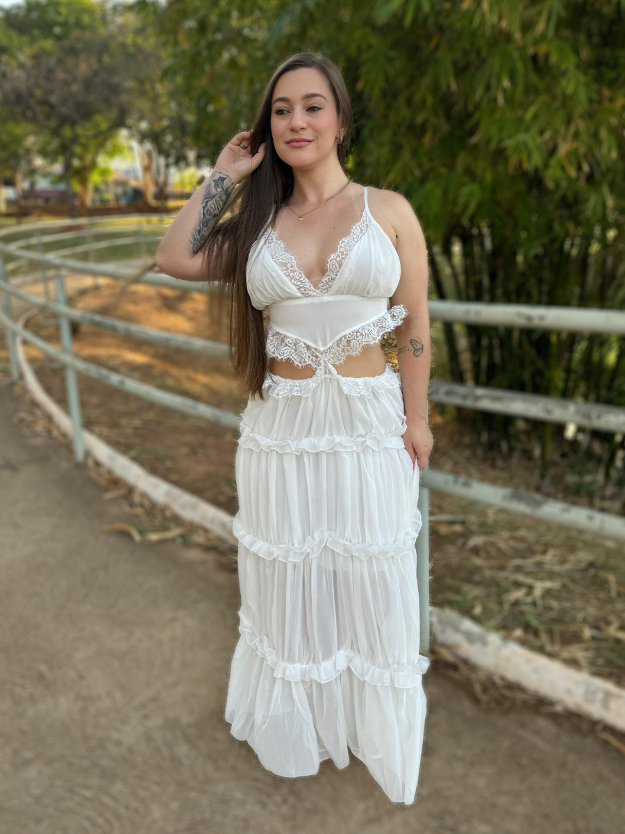 Vestido Yris - 3 tipos de tecido PREMIUM Vivella Vivella