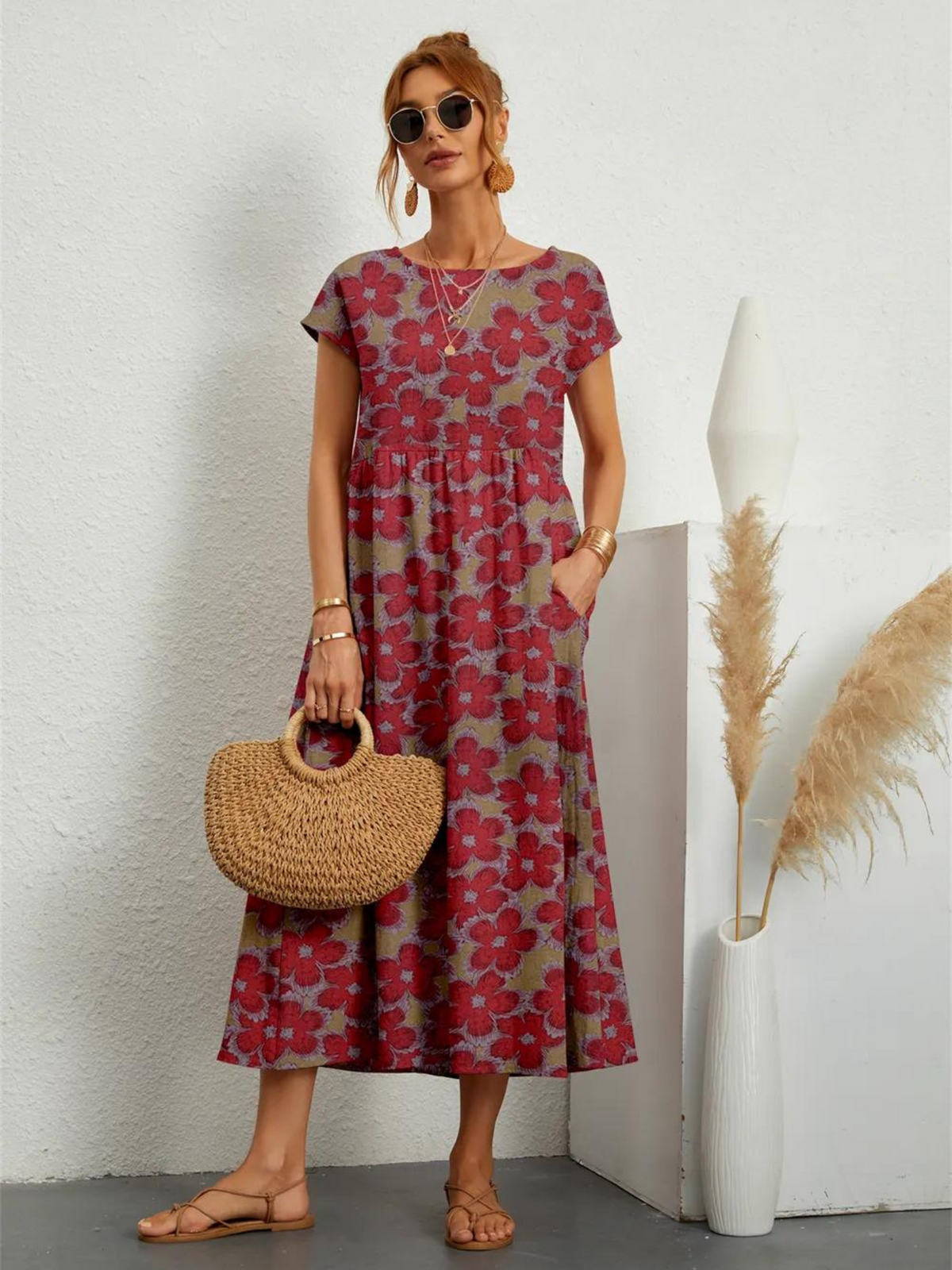 Vestido Verão Vivella Virginia Soltinho de Algodão