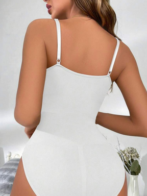 Body Modelador Suit Branco Vivella - Edição Limitada
