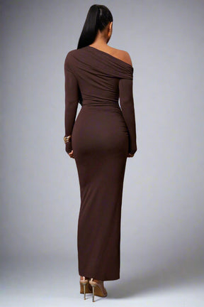 Vestido Longo Justo Vivella Shelon