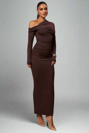 Vestido Longo Justo Vivella Shelon