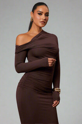 Vestido Longo Justo Vivella Shelon