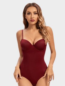 Body Modelador Suit Vivella  Slim Com Bojo