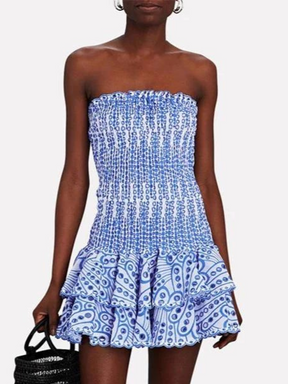 Vestido Tubinho com Babados Vivella Amélia