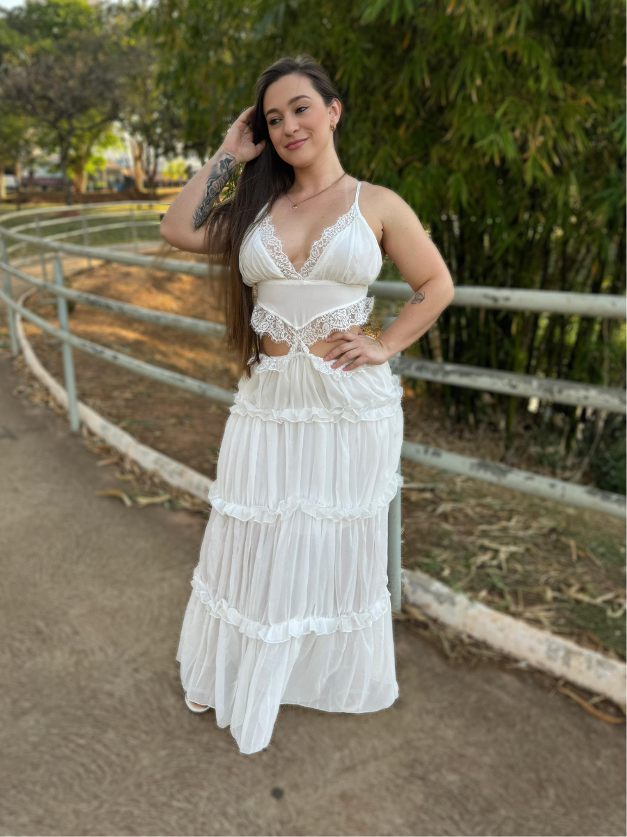 Vestido Yris - 3 tipos de tecido PREMIUM Vivella Vivella