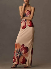 Vestido Longo Floral Vivella Pétala