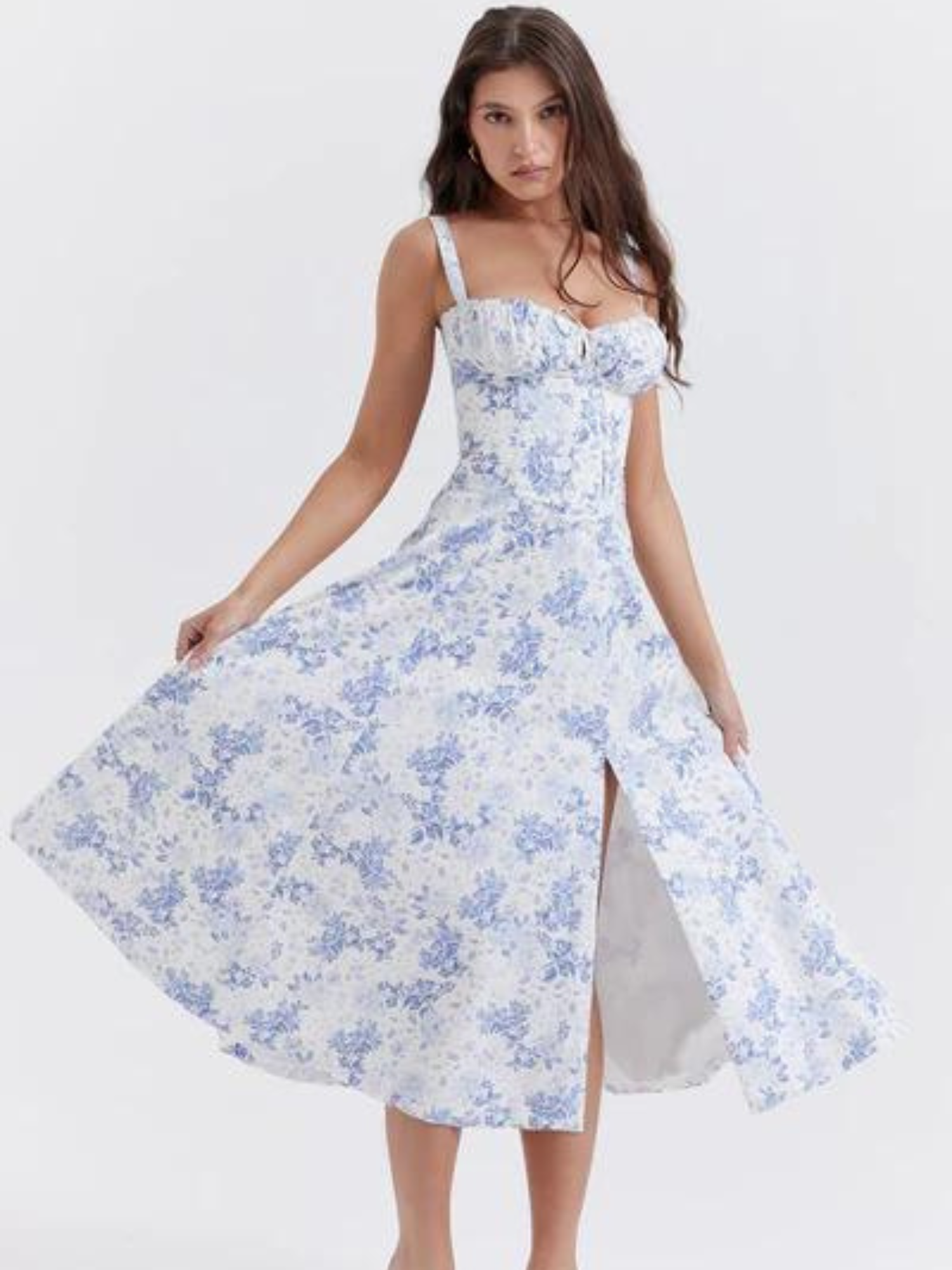 Vestido Mid Modelador Bustier Vivella Mavie - GOLDEN ERA