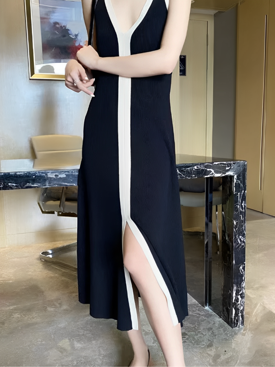 Vestido Mid Vivella Aricia