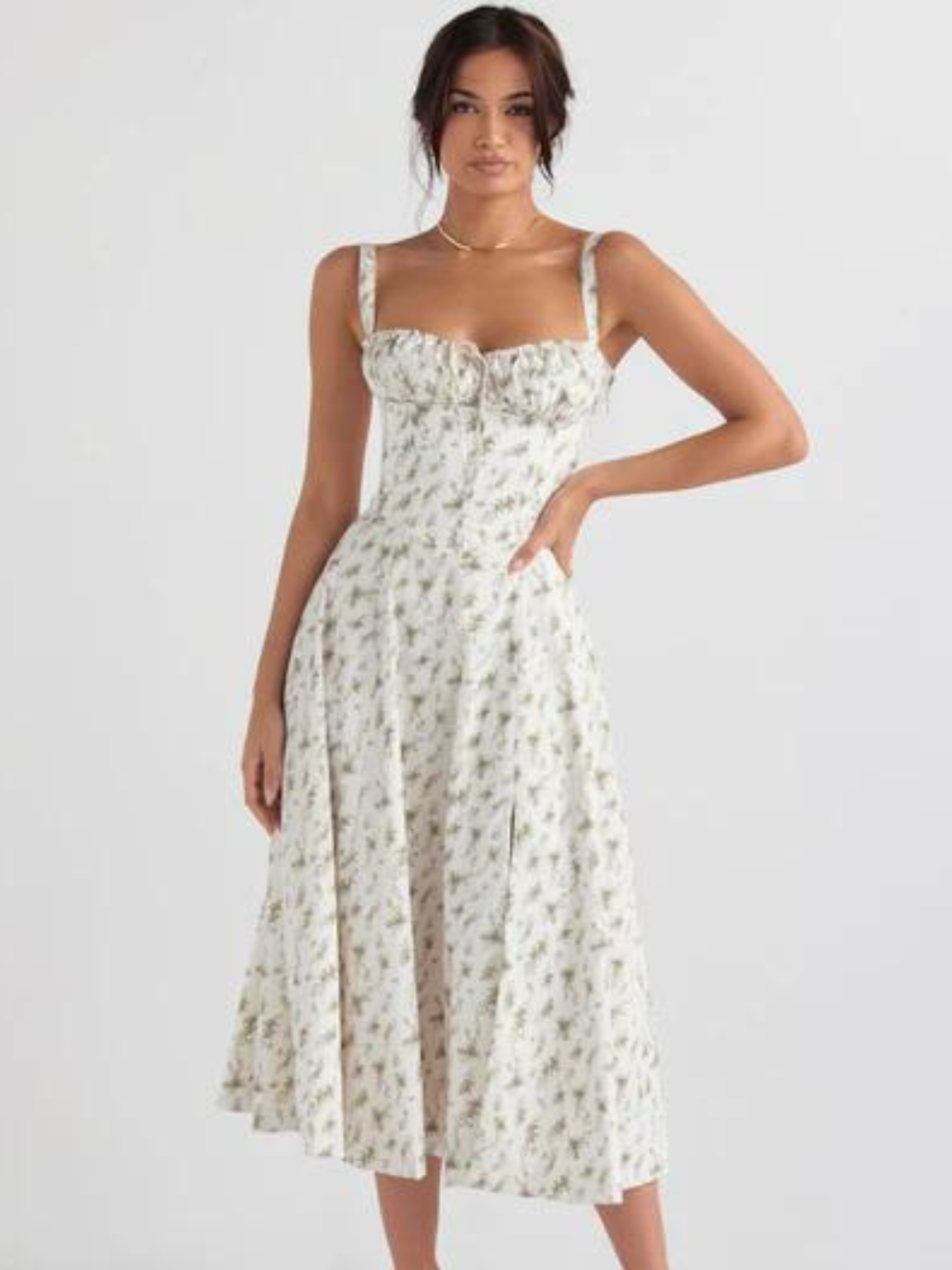 Vestido Mid Modelador Bustier Vivella Mavie - GOLDEN ERA