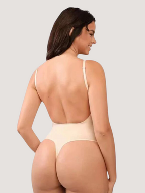 Body Modelador Suit Slim Shape Costas Aberta Vivella (Compre 1 leve 2)