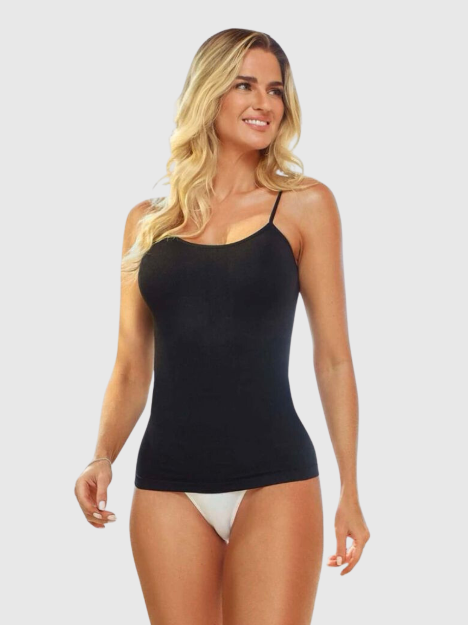 Regata Modeladora Suit Shirt Com Compressão Vivella