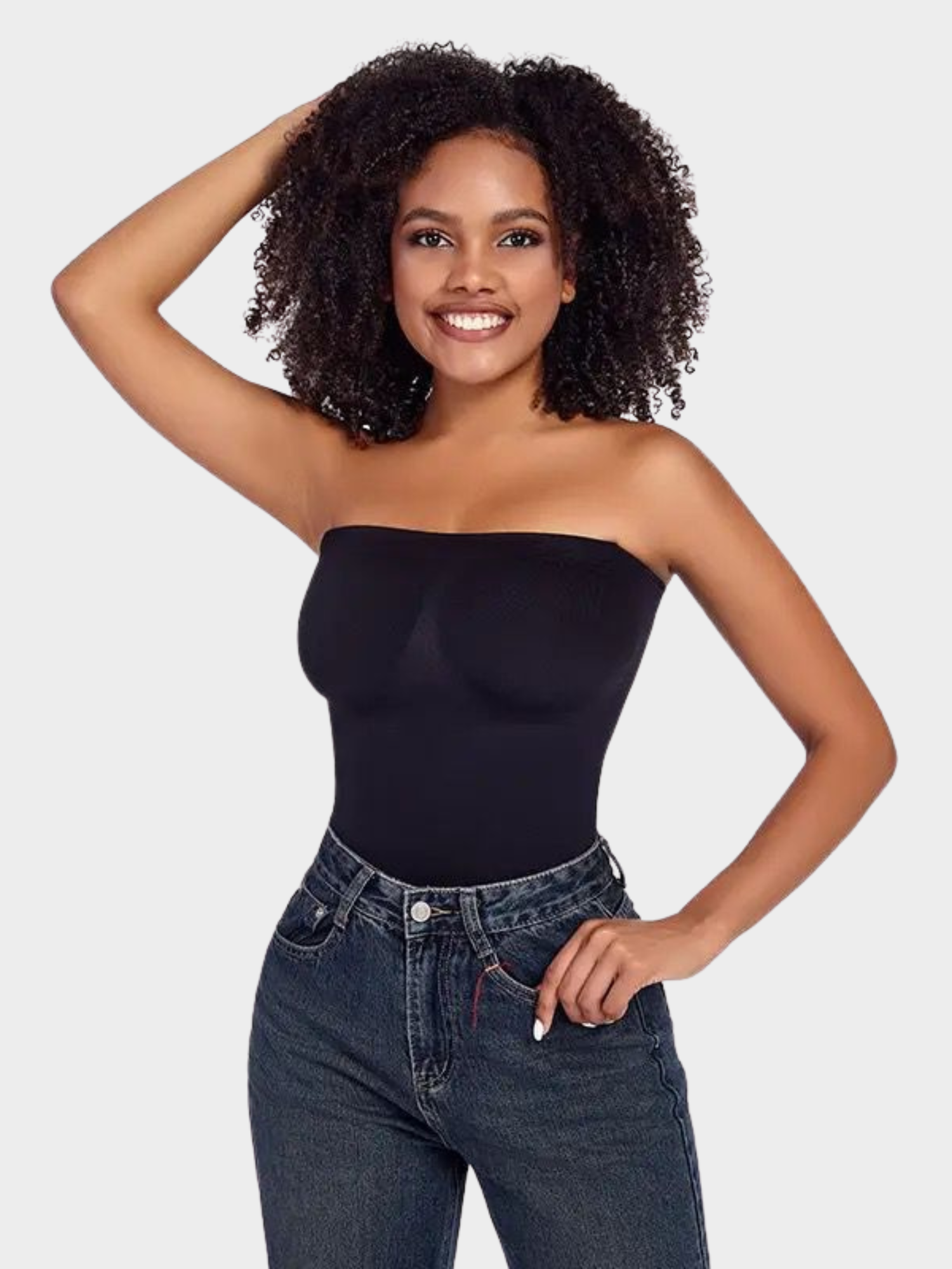 Body Suit Modelador Tanga Fio Vivella - Alças Removíveis
