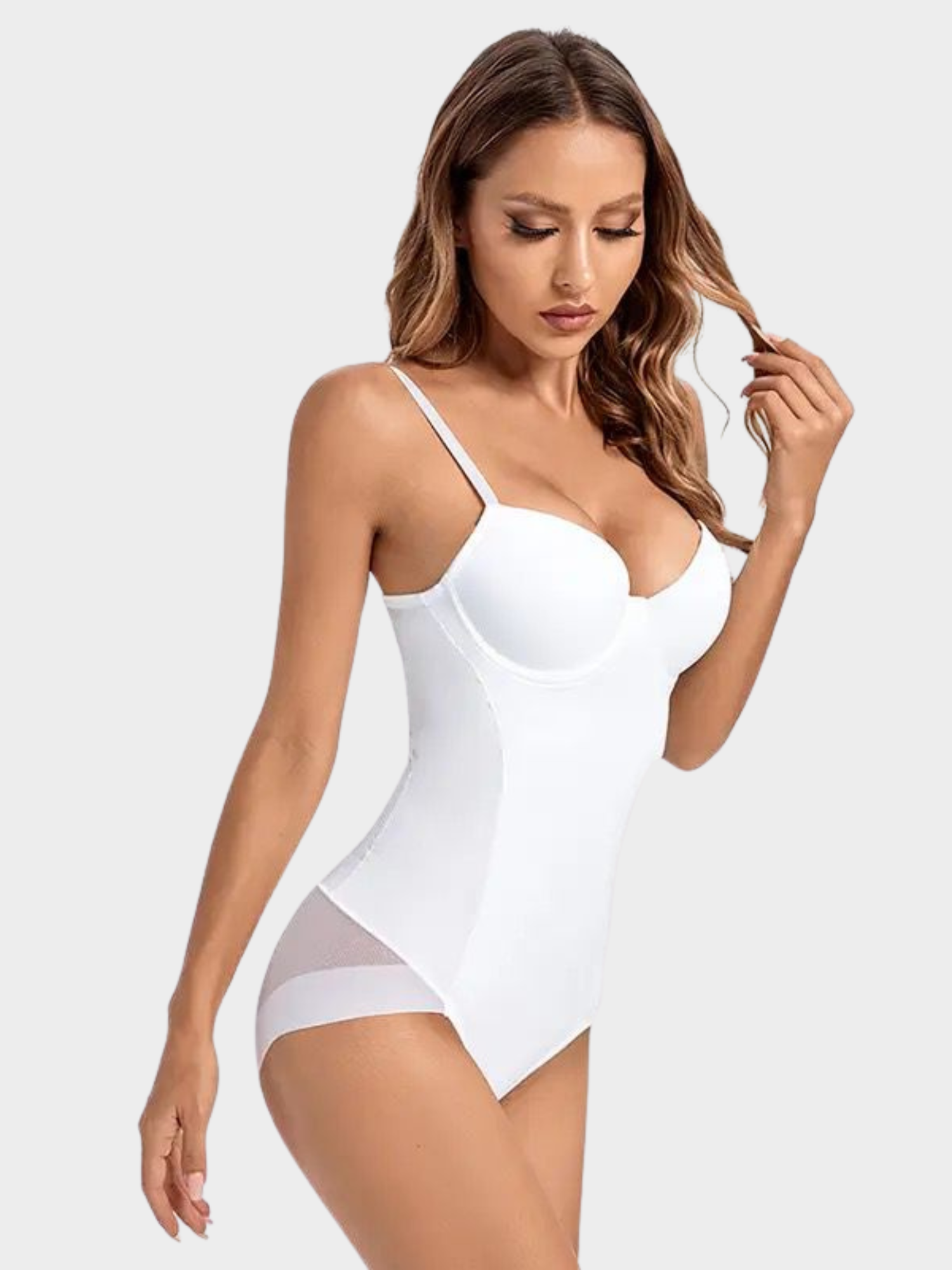 Body Modelador Suit Vivella  Slim Com Bojo