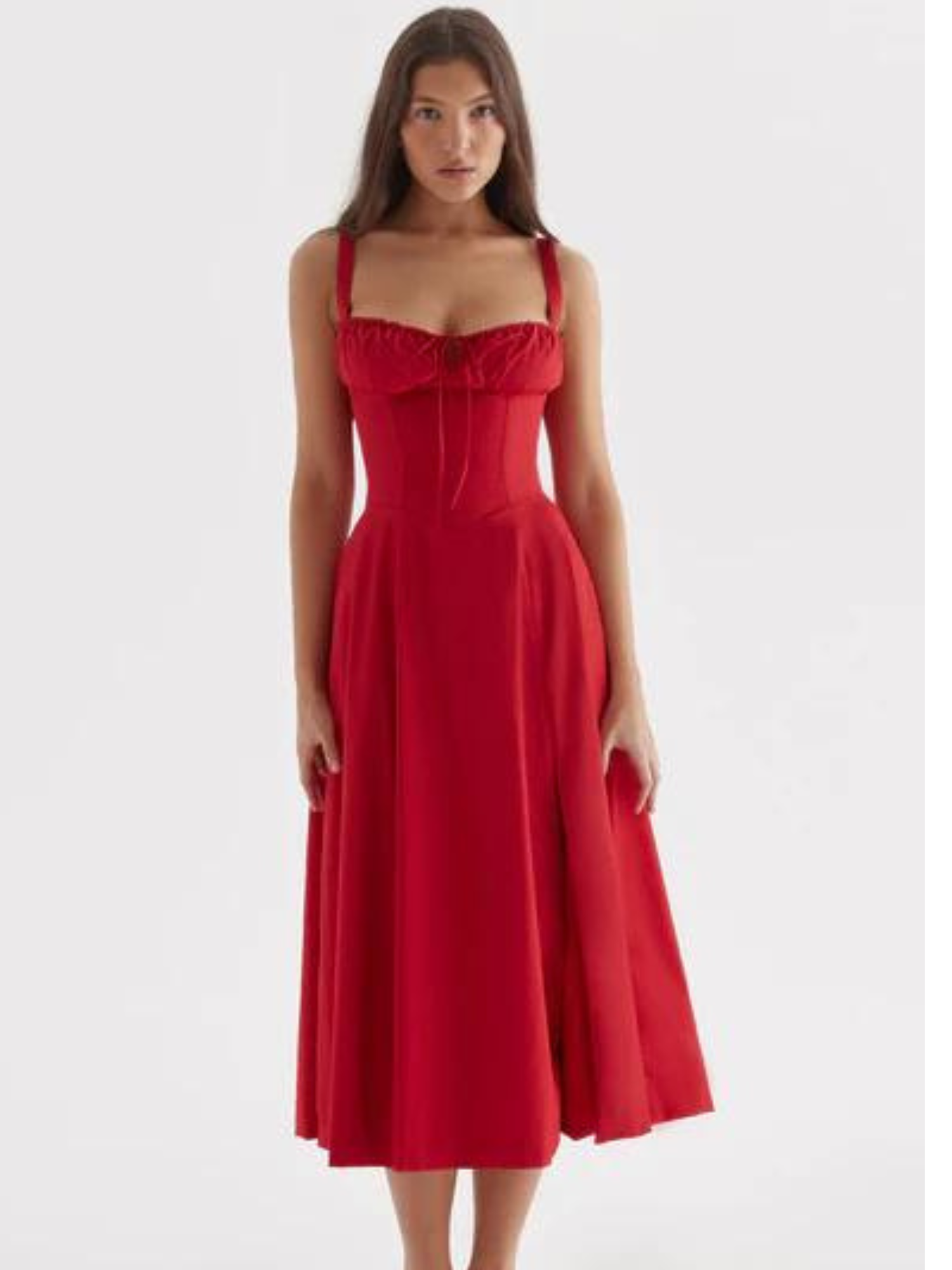 Vestido Mid Modelador Bustier Vivella Mavie - GOLDEN ERA