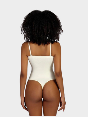 Body Suit Modelador Tanga Fio Vivella - Alças Removíveis