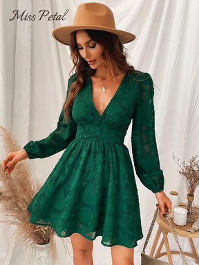 Vestido Manga Longa Vivella Miss Petal