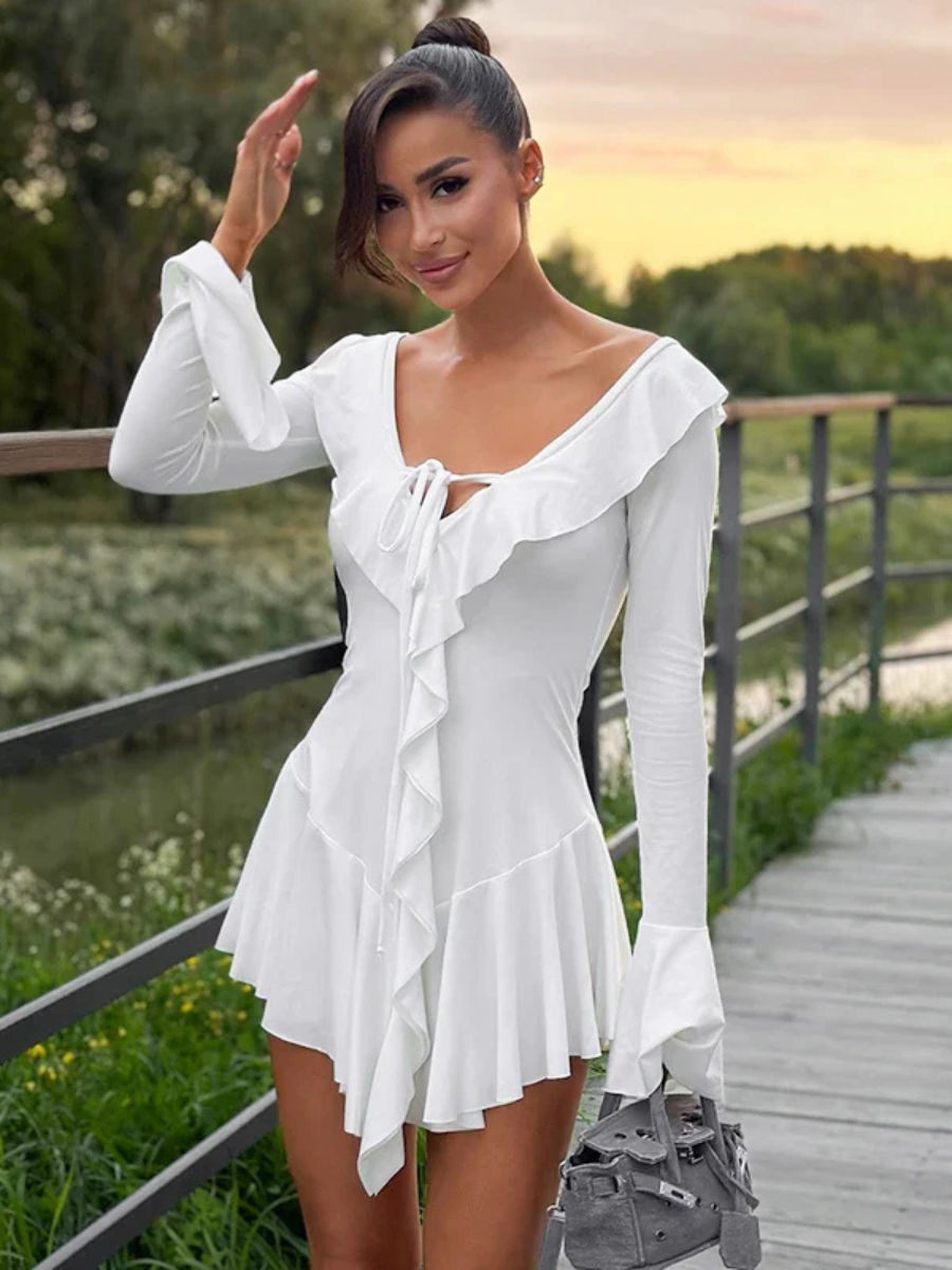 Vestido Manga Longa Boho Chique Vivella Hadassa - OUTONO/INVERNO