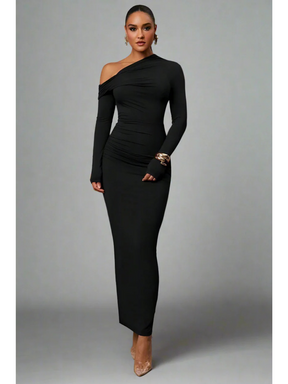 Vestido Longo Justo Vivella Shelon