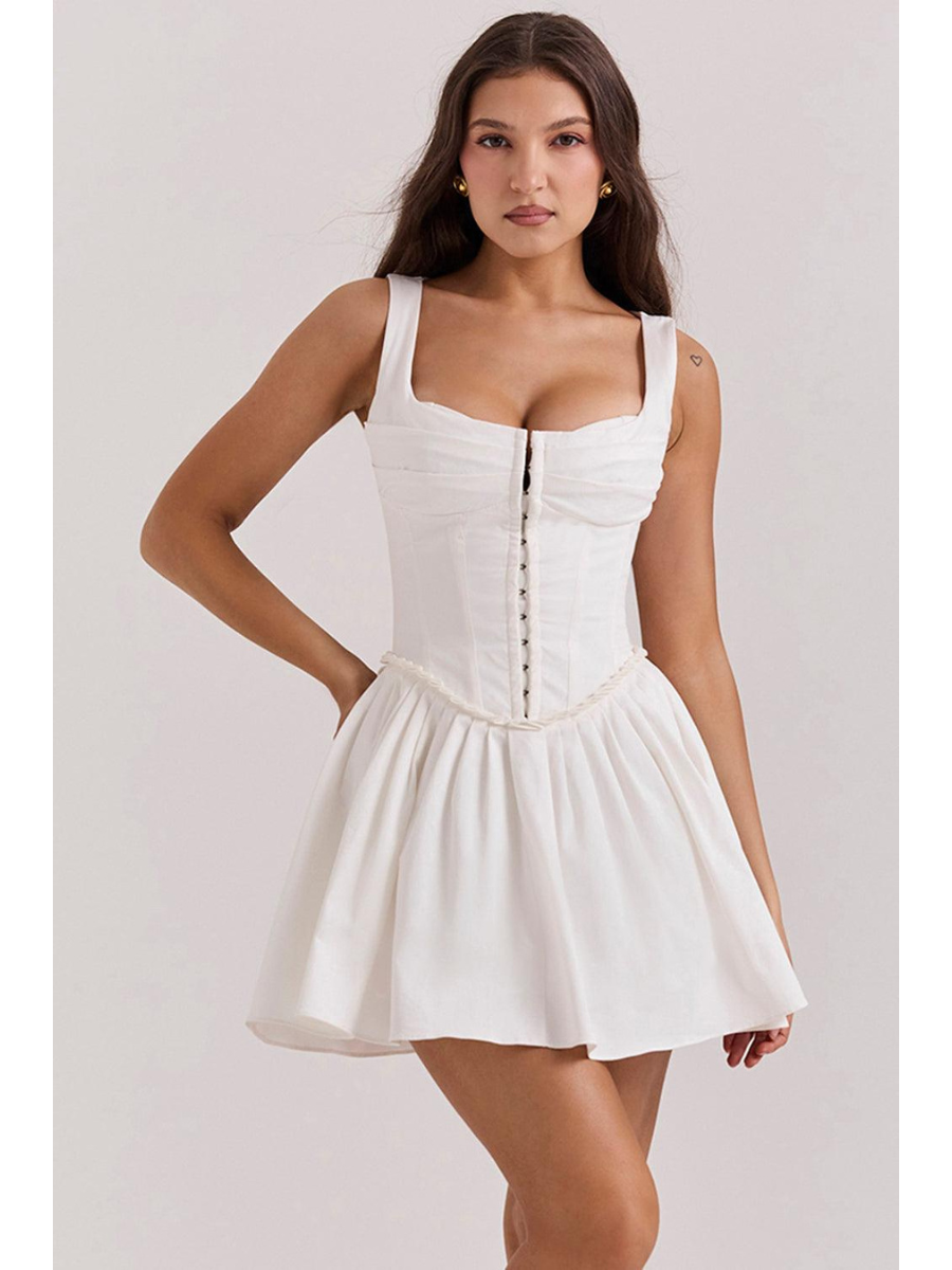 Vestido Corset Vivella Coralina - GOLDEN ERA