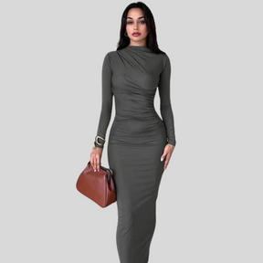 Vestido Drapeado Vivella Marluce